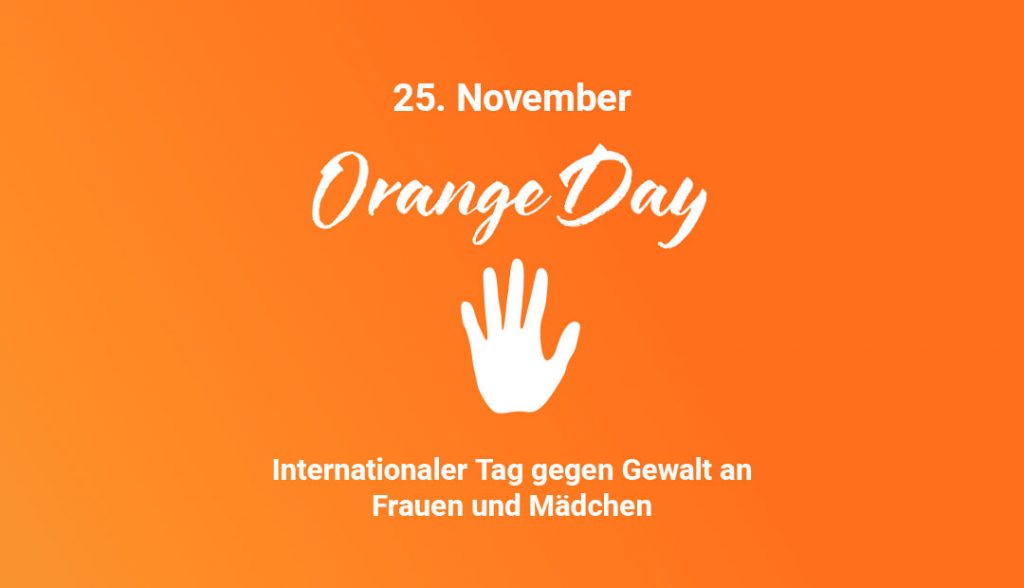 Grafik für die Aktion Orange Day