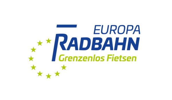 Europa Radbahn Grenzenlos Fietzen Logo
