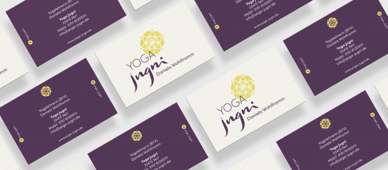 Yoga Jugni Visitenkarte