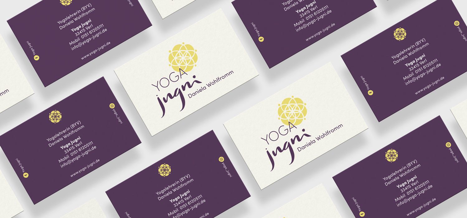 Yoga Jugni Visitenkarte