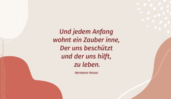Spruch von Hermann Hesse